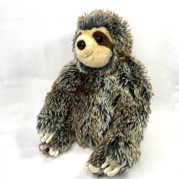 Douglas The Cuddle Toy Sloth Furry Plush - Picture 2 of 14